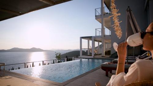 Luxury Villa Dubrovnik Dream with private pool and sea view near the beach in Orasac - Dubrovnik