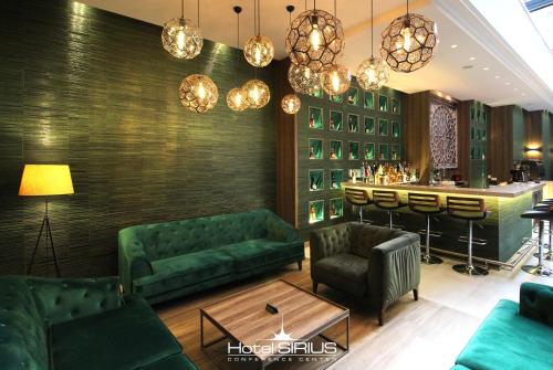 Baras / poilsio zona, Hotel Sirius in Priština
