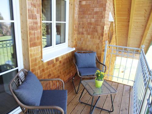 balcon/terasă, Ferienwohnung Reisach in Lindenberg im Allgau