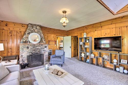 Waterfront Gull Lake Getaway with Dock and Yard! - main image