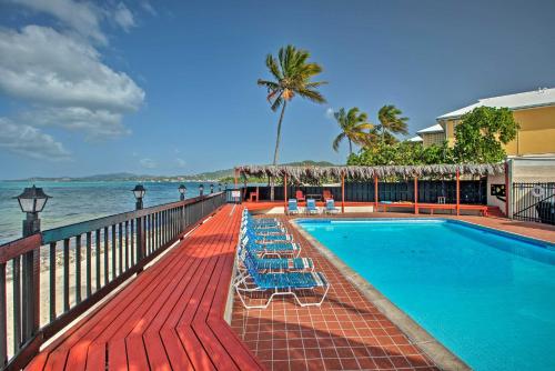 . Beachfront St Croix Condo with Pool and Lanai!