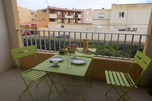 App with BALCONY in CAP D'AGDE near the BEACH