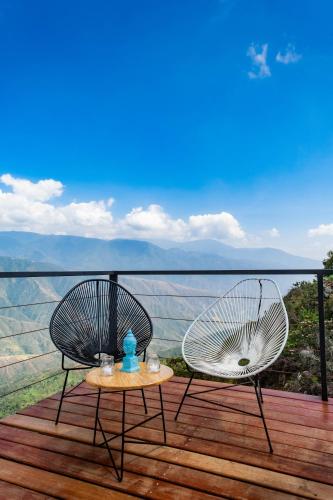 Balkons/terase, Jardín Satori Glamping (Jardin Satori Glamping) in Piedecuesta