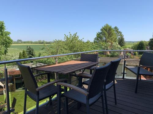 Horizont in Grube, Deutschland