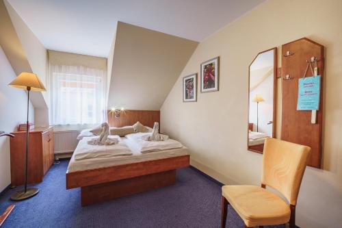 1 double bed