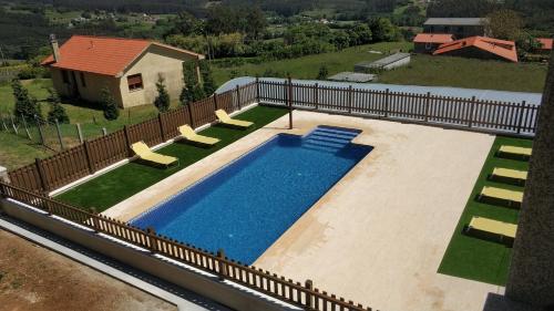  Casa rural con piscina, Cedeira, San Román, Pension in Cedeira