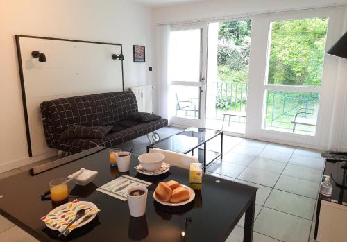 La Poterie - Appartement avec balcon et parking privé - Location saisonnière - Quimper