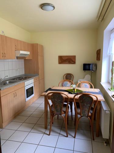 Kitchen, Hotel-Pension Teutonia in Braunlage