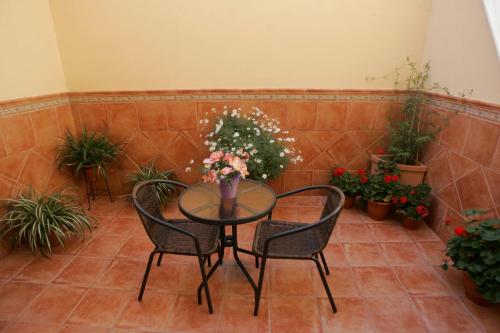 Terraza/balcón, Hotel Goartin in Málaga