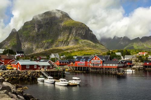 Apkārtne, Brygga Restaurant and Rooms in Å (Nordland)