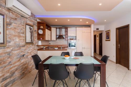 virtuve, Beach Apartment Val in Duce