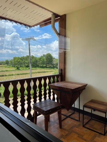 陽台/露台, 南薩西達里度假村 (Sasidara Resort Nan) in 南郊區
