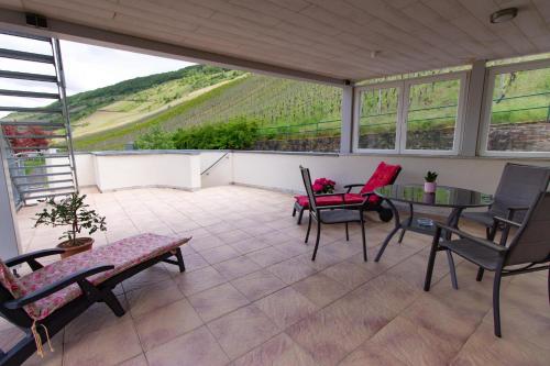 Balkons/terase, Kimi's House - FeWo in Burg (Mosel)