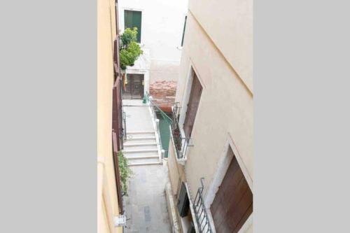 Ca’ Pesaro rooftop terrace apartment.