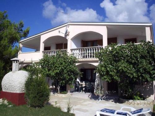 Apartment in Vir with sea view, terrace, air conditioning, WiFi 4593-3, Vir