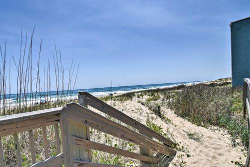 Beachfront Nags Head Condo with Private Balcony!