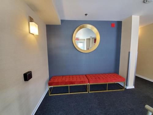 Empfangshalle, Econo Lodge in Montreal (QC)