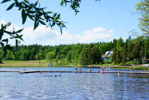 Strand, Semesterhemmet Sommarro in Lorensberg