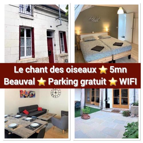 LE CHANT DES OISEAUX, 3Km du Zoo de Beauval, Parking gratuit ,WIFI et NETFLIX gratuits - Location saisonnière - Saint-Aignan