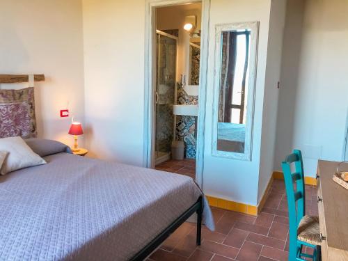 panoramic ROOMS Fora e ' Muros with sea view common terrace , Ammentos Posada