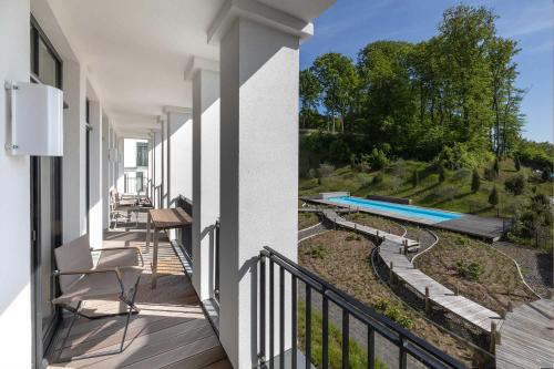 Balcony/terrace, Villa Philine Ferienwohnung Blue Sea in Ostseebad Sellin