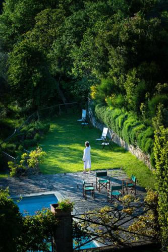 Úszómedence, Castello di Volpaia in Radda in Chianti