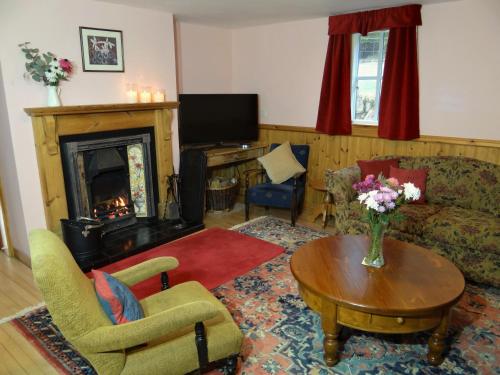 共用Lounge/電視區, The Cottage Bogroy in 卡布里奇