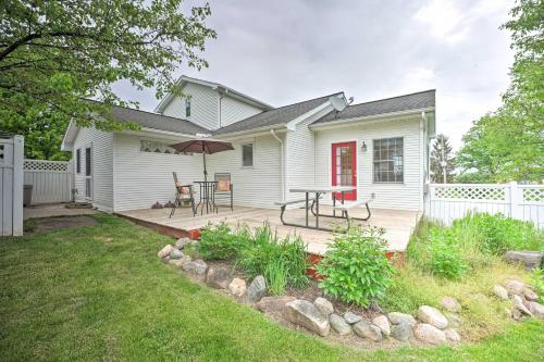 Irish Hills Farmhouse with Furnished Deck and Playset in Tipton, USA
