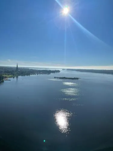 Inselblick in Schleswig, Deutschland