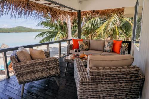 strand, Tai Roto Bay in Aitutaki Airport