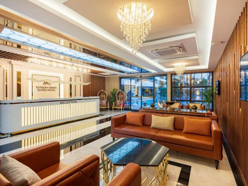 Lobby, Elysium Green Suites. in Antalya