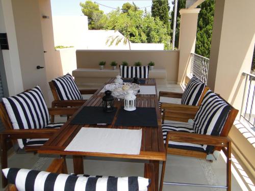 Balkons/terase, Porto Heli Villas & Studios in Aghios Emilianos