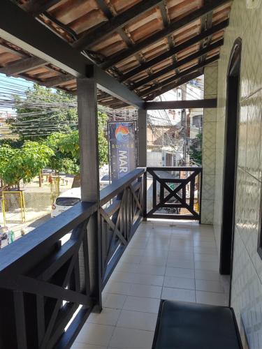 Balcony/terrace, Suites Mar Azul Prainha in Arraial do Cabo