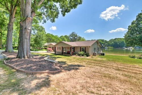 Waterfront Home with Private Beach on Lake Norman!