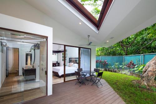 シャワー, Pumilio Mountain & Ocean Hotel in ハコ