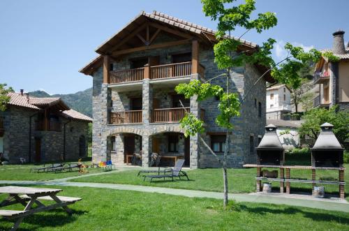 Buitenkant, Casas la Ribera Ordesa in Escalona