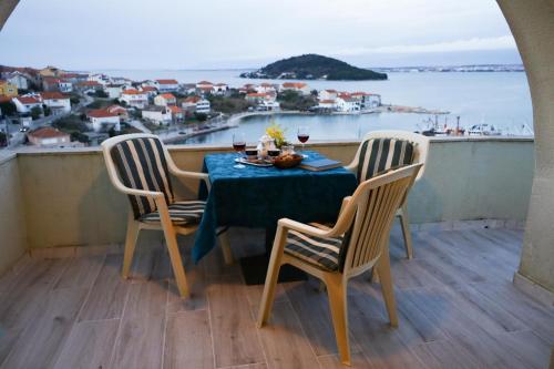 Apartment in Kali with sea view, balcony, air conditioning, Wi-Fi (4566-2), Kali (Foto 2)
