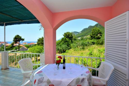 Balkons/terase, Apartment with sea view 3558-3 in Zuljana