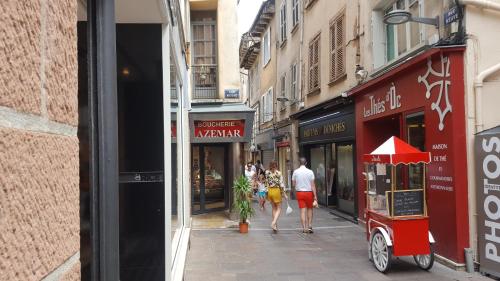 La Maison bleue, un emplacement de choix à Rodez