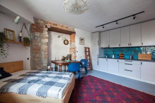 1 double bed