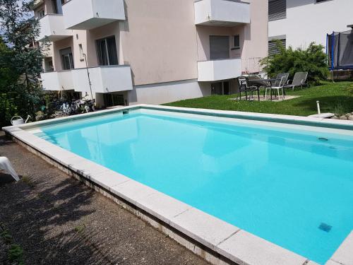Swimming pool, Garni Elisabetta in Gordola