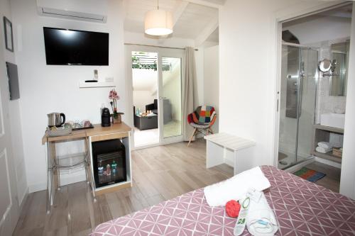 Double Room with Terrace room in B&B Island Tropea -Sea View Rooms & Suites-