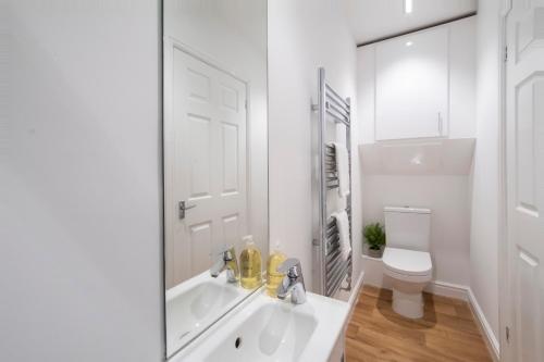 Fürdőszoba, Henry Court Apartment 1 in Acomb