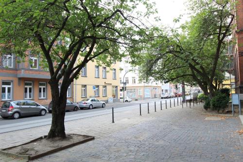 Zentrale Ferienwohnung mit Gartennutzung