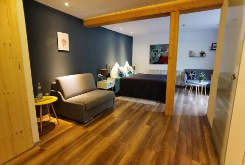 1 double bed, 1 sofa bed