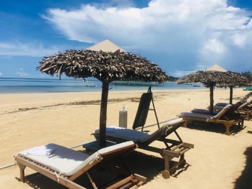 Ресторан, Hôtel Ambatoloaka (Hotel Ambatoloaka) in Nosy Be