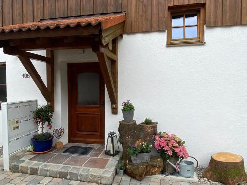 Intrare, Ferienwohnung Hubertus in Holzkirchen