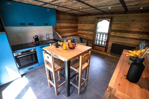 virtuve, Les Mazots des Fées in Morzine