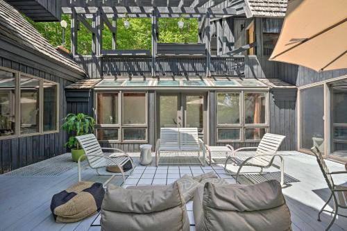 Luxe Plymouth Chalet with Indoor Pool and 3 Decks - main image