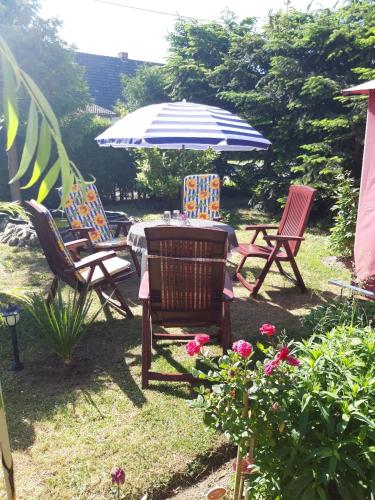 Kert, Zimmer und Apartment Rosi in Krakow am See